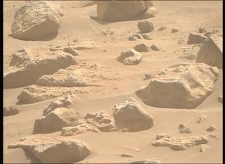 View image taken on Mars, Mars Perseverance Sol 1054: Right Mastcam-Z Camera