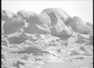 View image taken on Mars, Mars Perseverance Sol 1054: Right Mastcam-Z Camera