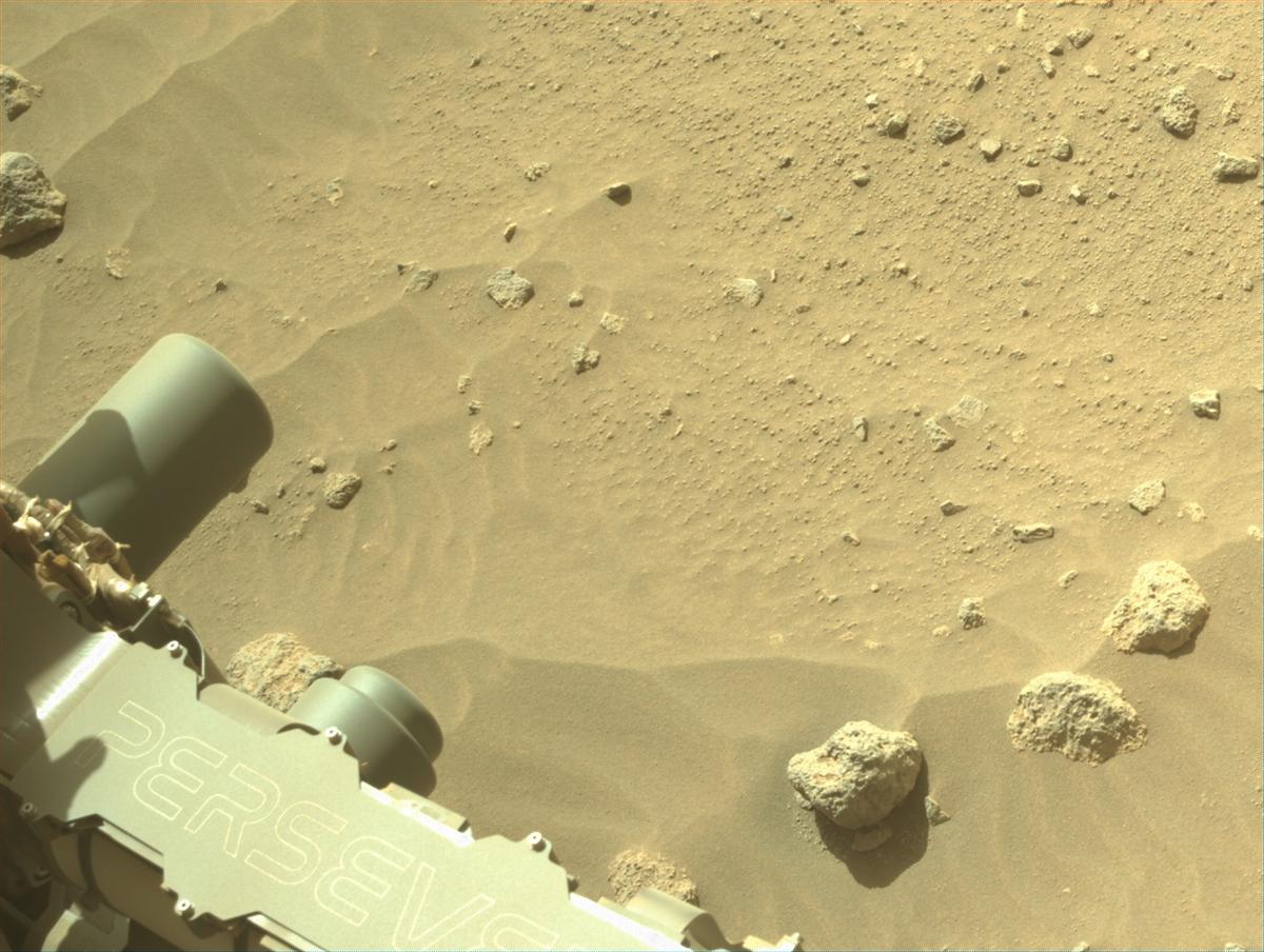 This image was taken by NAVCAM_RIGHT onboard NASA's Mars rover Perseverance on Sol 1055