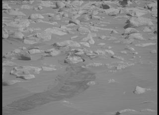 View image taken on Mars, Mars Perseverance Sol 1058: Left Mastcam-Z Camera