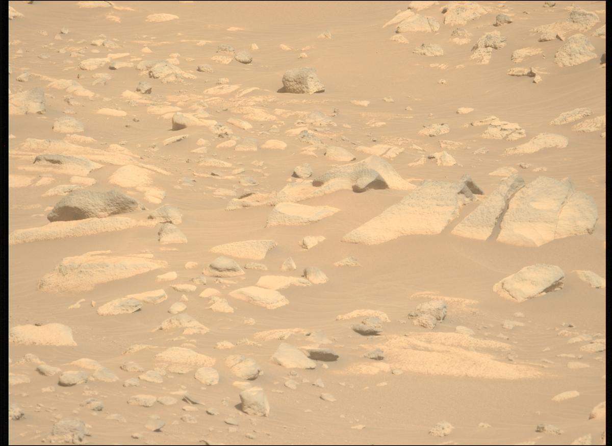 This image was taken by MCZ_LEFT onboard NASA's Mars rover Perseverance on Sol 1058