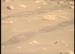 View image taken on Mars, Mars Perseverance Sol 1058: Right Mastcam-Z Camera