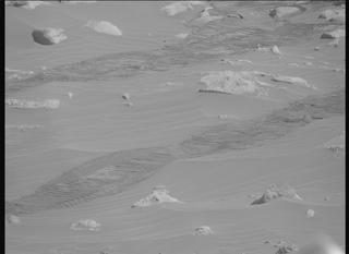 View image taken on Mars, Mars Perseverance Sol 1058: Right Mastcam-Z Camera
