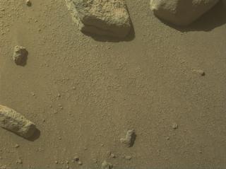 View image taken on Mars, Mars Perseverance Sol 1059: Front Right Hazard Avoidance Camera (Hazcam)