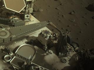 View image taken on Mars, Mars Perseverance Sol 1059: Right Navigation Camera (Navcam)