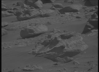 View image taken on Mars, Mars Perseverance Sol 1059: Left Mastcam-Z Camera