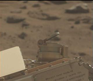 View image taken on Mars, Mars Perseverance Sol 1061: Left Mastcam-Z Camera