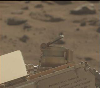 View image taken on Mars, Mars Perseverance Sol 1061: Left Mastcam-Z Camera
