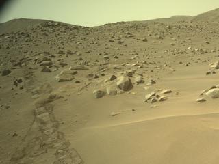 View image taken on Mars, Mars Perseverance Sol 1063: Right Navigation Camera (Navcam)