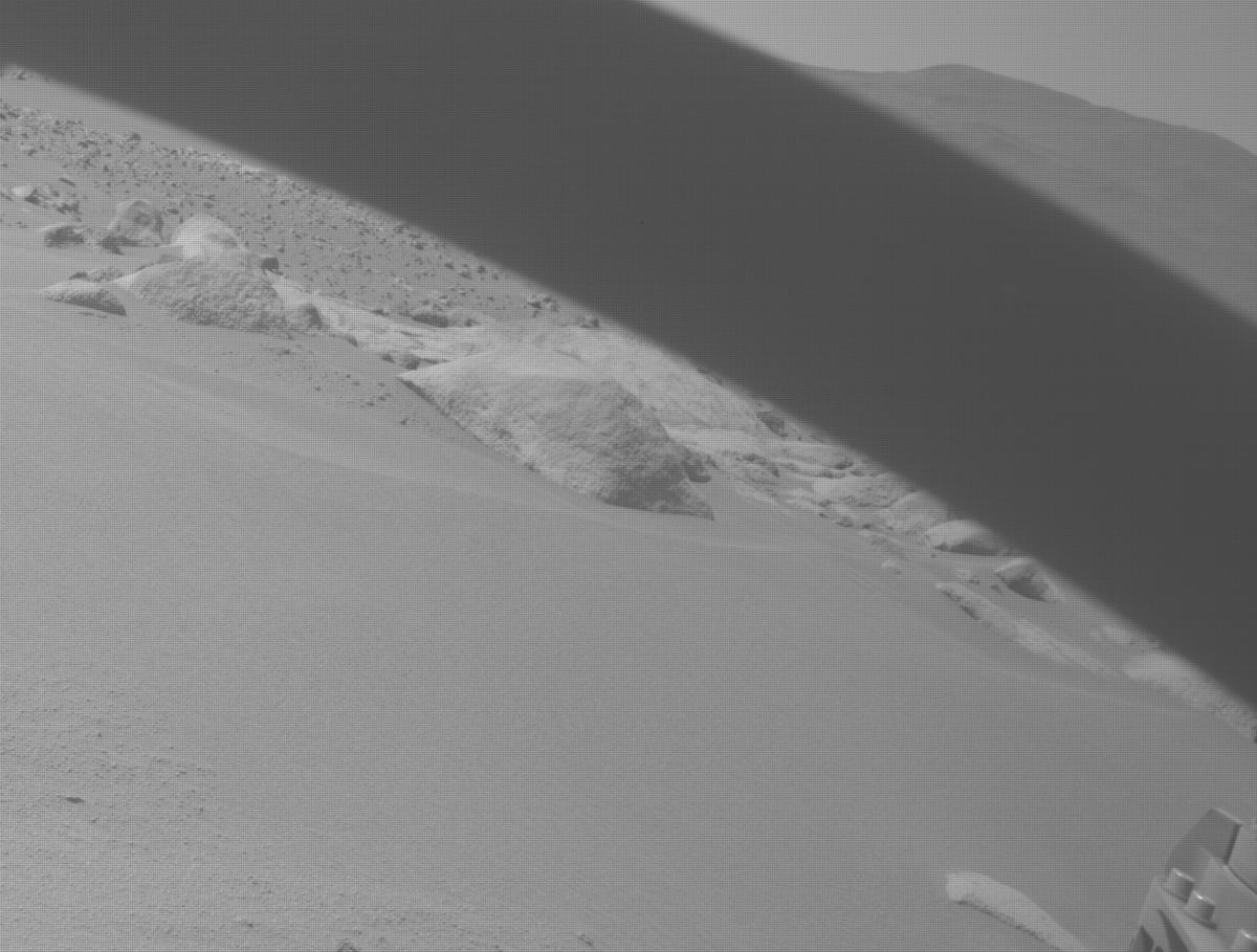 This image was taken by FRONT_HAZCAM_RIGHT_A onboard NASA's Mars rover Perseverance on Sol 1065