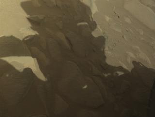 View image taken on Mars, Mars Perseverance Sol 1066: Front Left Hazard Avoidance Camera (Hazcam)