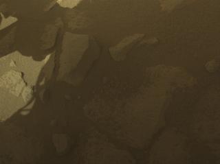 View image taken on Mars, Mars Perseverance Sol 1066: Front Left Hazard Avoidance Camera (Hazcam)