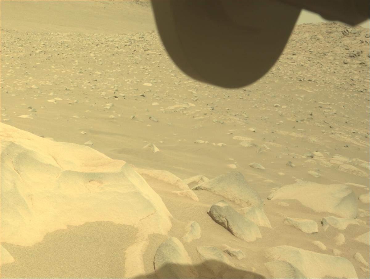 This image was taken by FRONT_HAZCAM_RIGHT_A onboard NASA's Mars rover Perseverance on Sol 1066