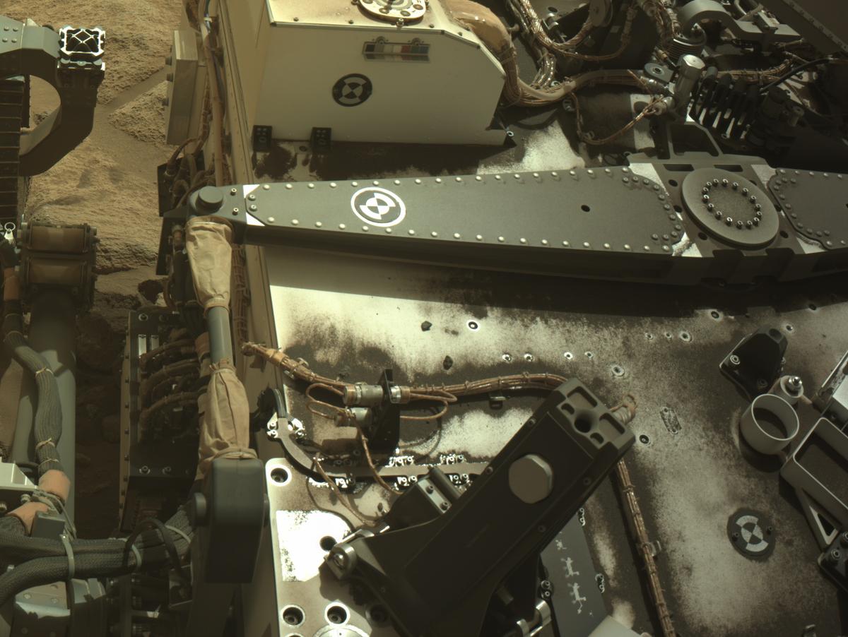 This image was taken by NAVCAM_LEFT onboard NASA's Mars rover Perseverance on Sol 1066