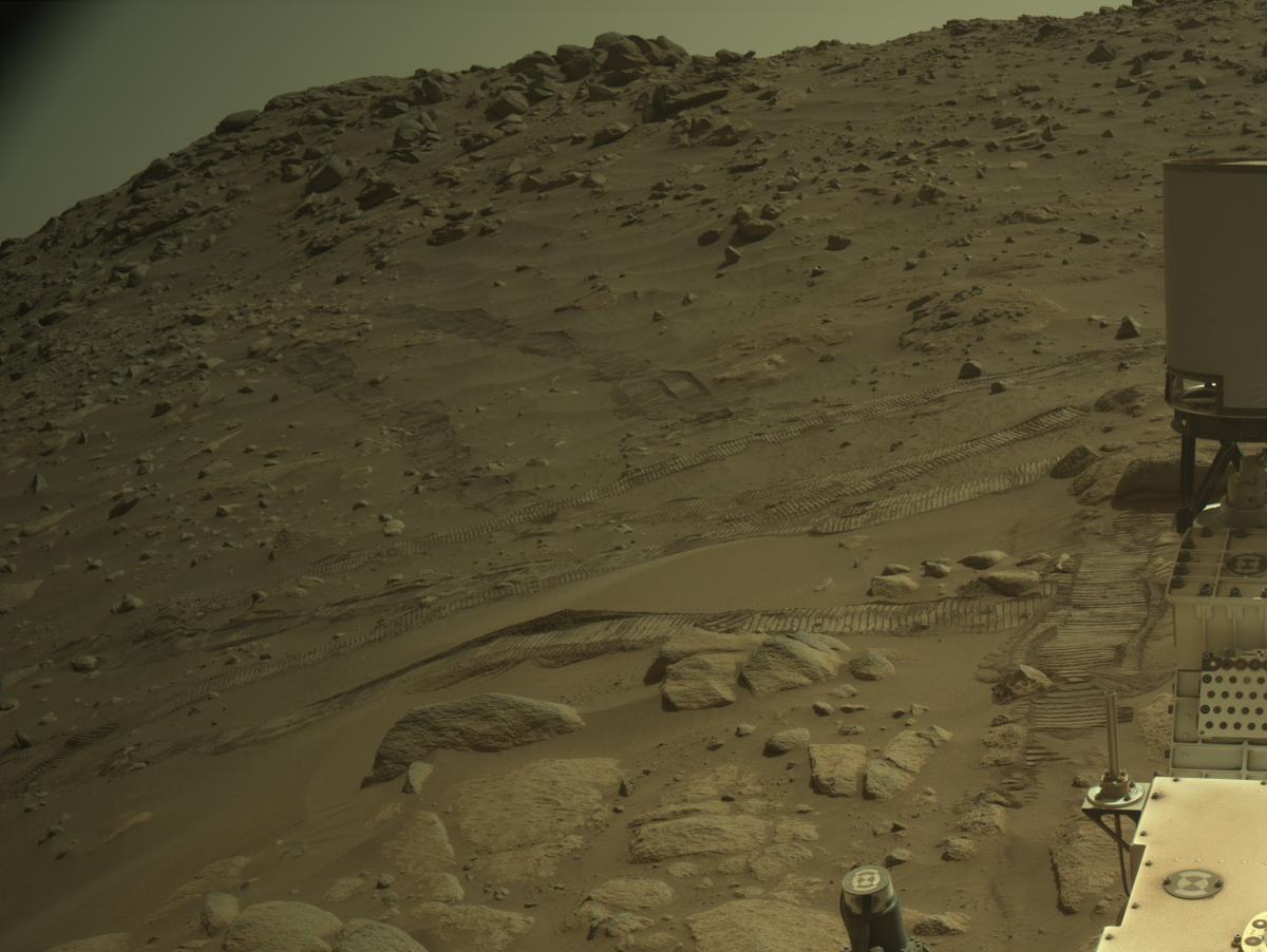 This image was taken by NAVCAM_RIGHT onboard NASA's Mars rover Perseverance on Sol 1066