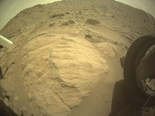 View image taken on Mars, Mars Perseverance Sol 1066: Rear Right Hazard Avoidance Camera (Hazcam)