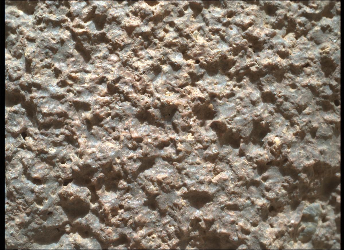 This image was taken by SHERLOC_WATSON onboard NASA's Mars rover Perseverance on Sol 1071