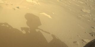 View image taken on Mars, Mars Perseverance Sol 1080: Front Right Hazard Avoidance Camera (Hazcam)