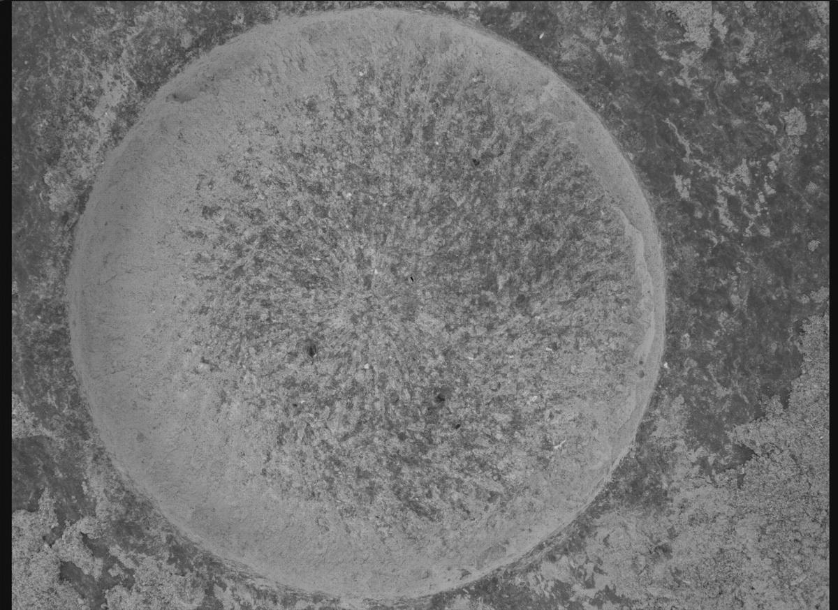 This image was taken by SHERLOC_WATSON onboard NASA's Mars rover Perseverance on Sol 1080