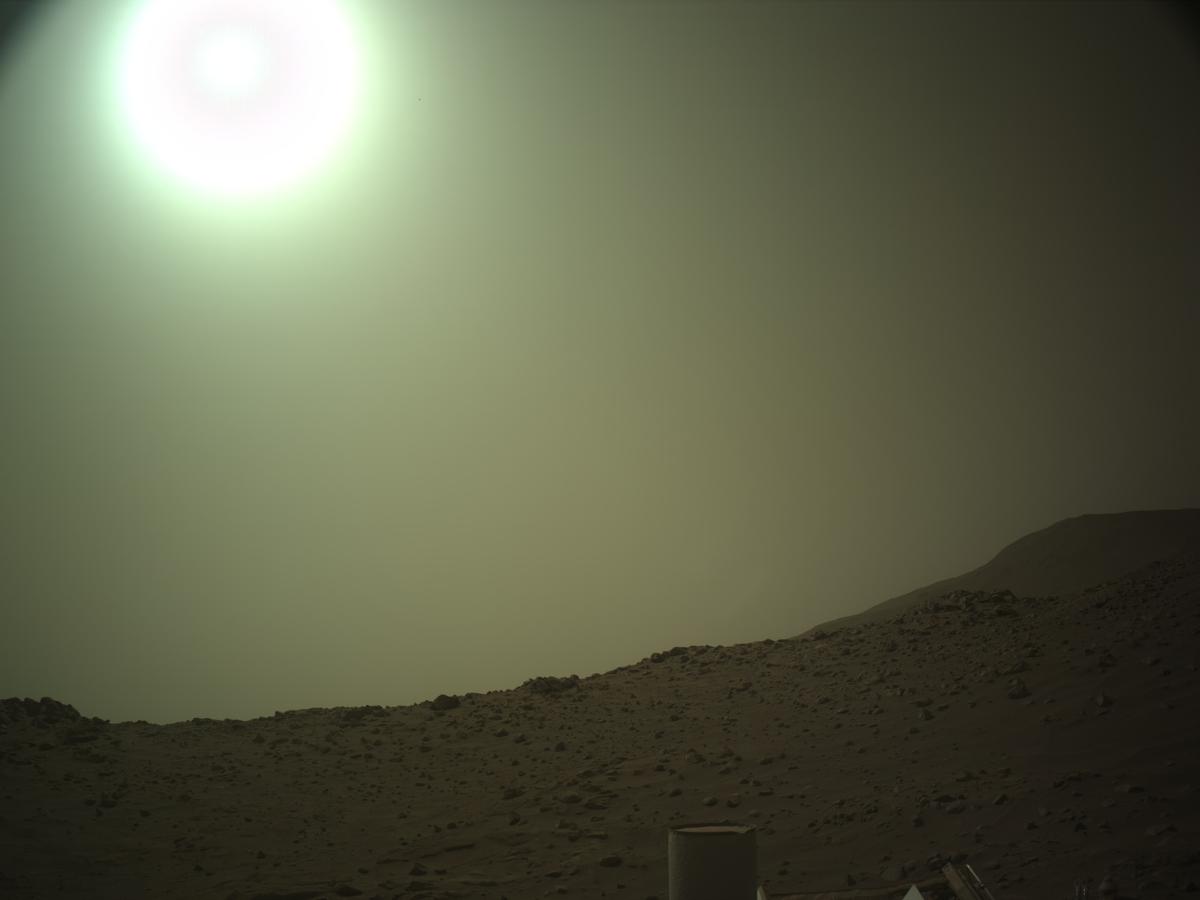 This image was taken by NAVCAM_LEFT onboard NASA's Mars rover Perseverance on Sol 1088