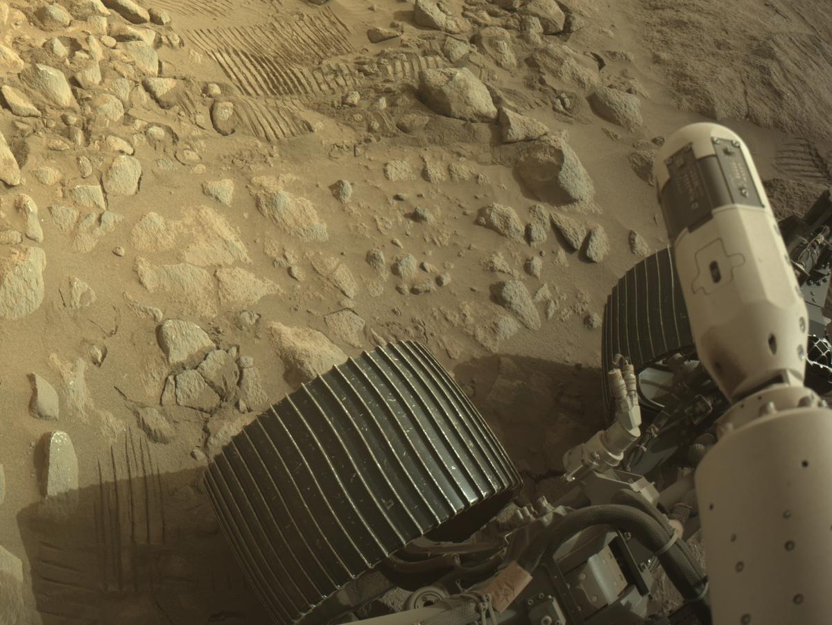 This image was taken by NAVCAM_LEFT onboard NASA's Mars rover Perseverance on Sol 1092