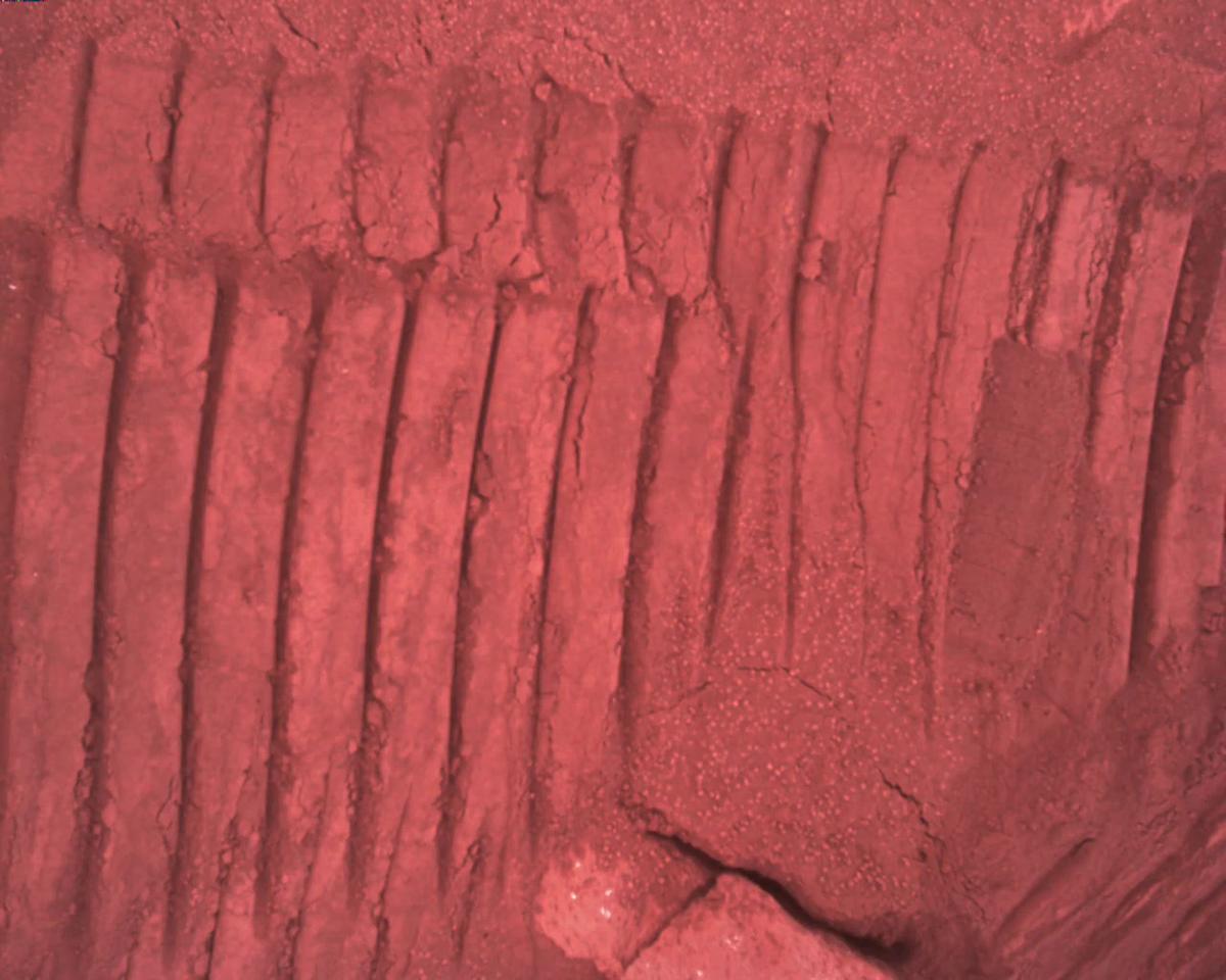 This image was taken by EDL_RDCAM onboard NASA's Mars rover Perseverance on Sol 1094