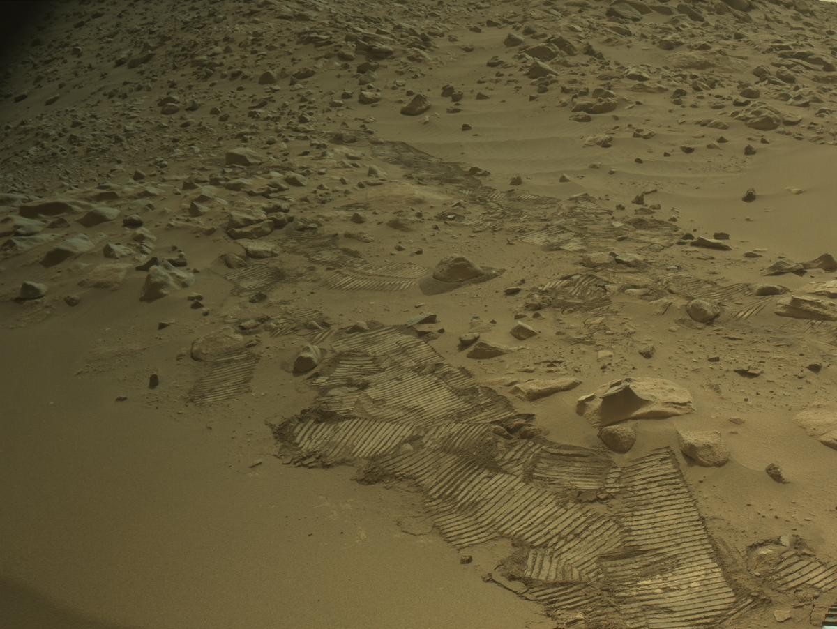 This image was taken by NAVCAM_LEFT onboard NASA's Mars rover Perseverance on Sol 1097