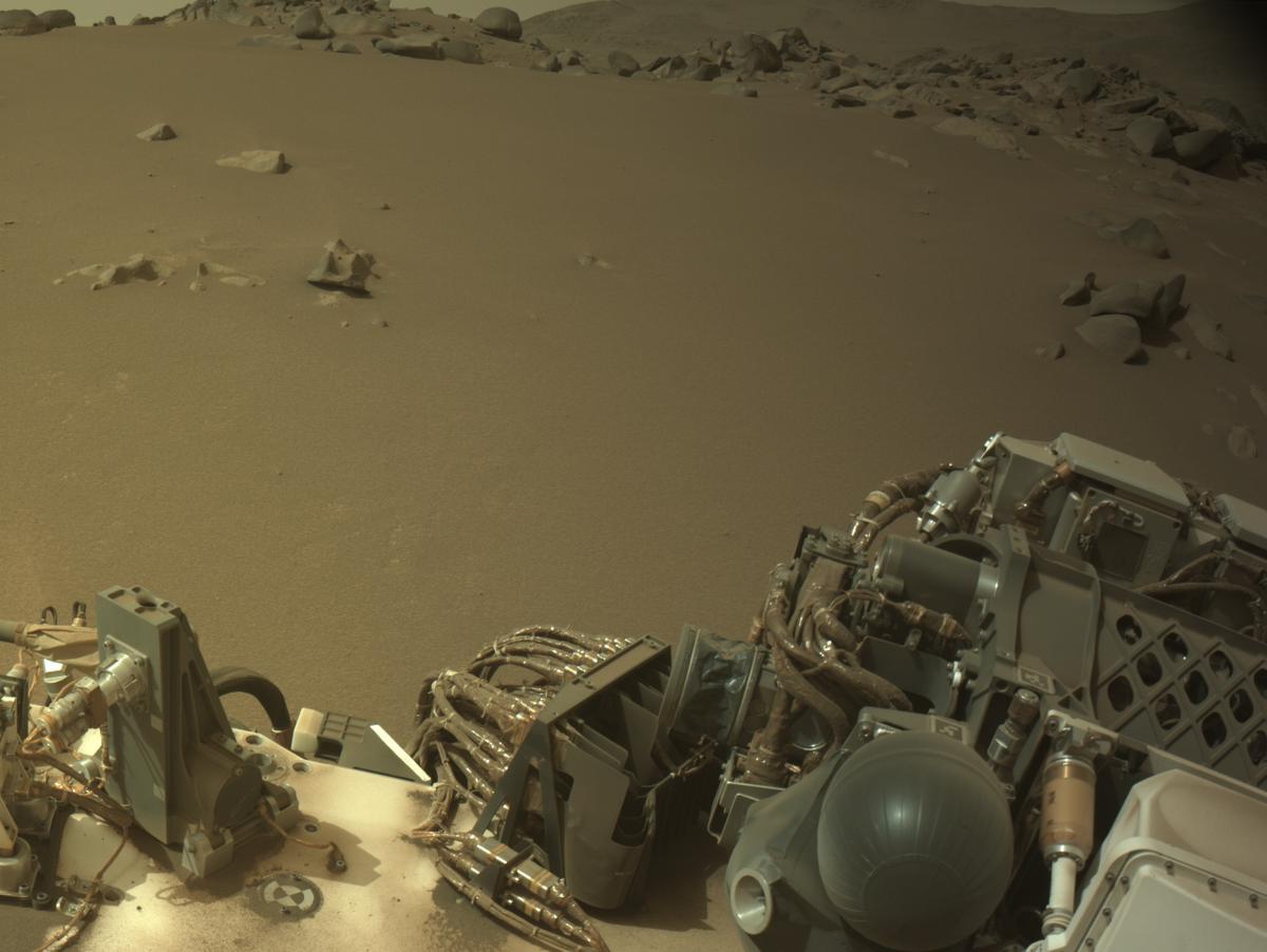 This image was taken by NAVCAM_LEFT onboard NASA's Mars rover Perseverance on Sol 1097