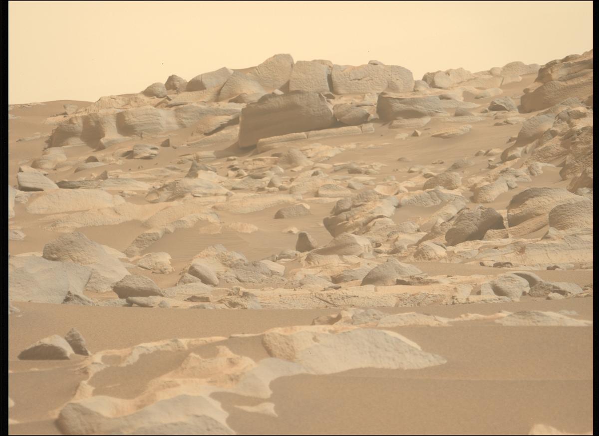 This image was taken by MCZ_LEFT onboard NASA's Mars rover Perseverance on Sol 1102