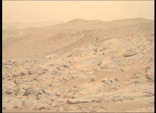 View image taken on Mars, Mars Perseverance Sol 1102: Right Mastcam-Z Camera