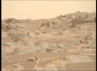 View image taken on Mars, Mars Perseverance Sol 1102: Right Mastcam-Z Camera