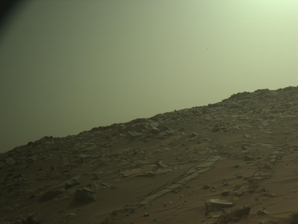 This image was taken by NAVCAM_LEFT onboard NASA's Mars rover Perseverance on Sol 1103