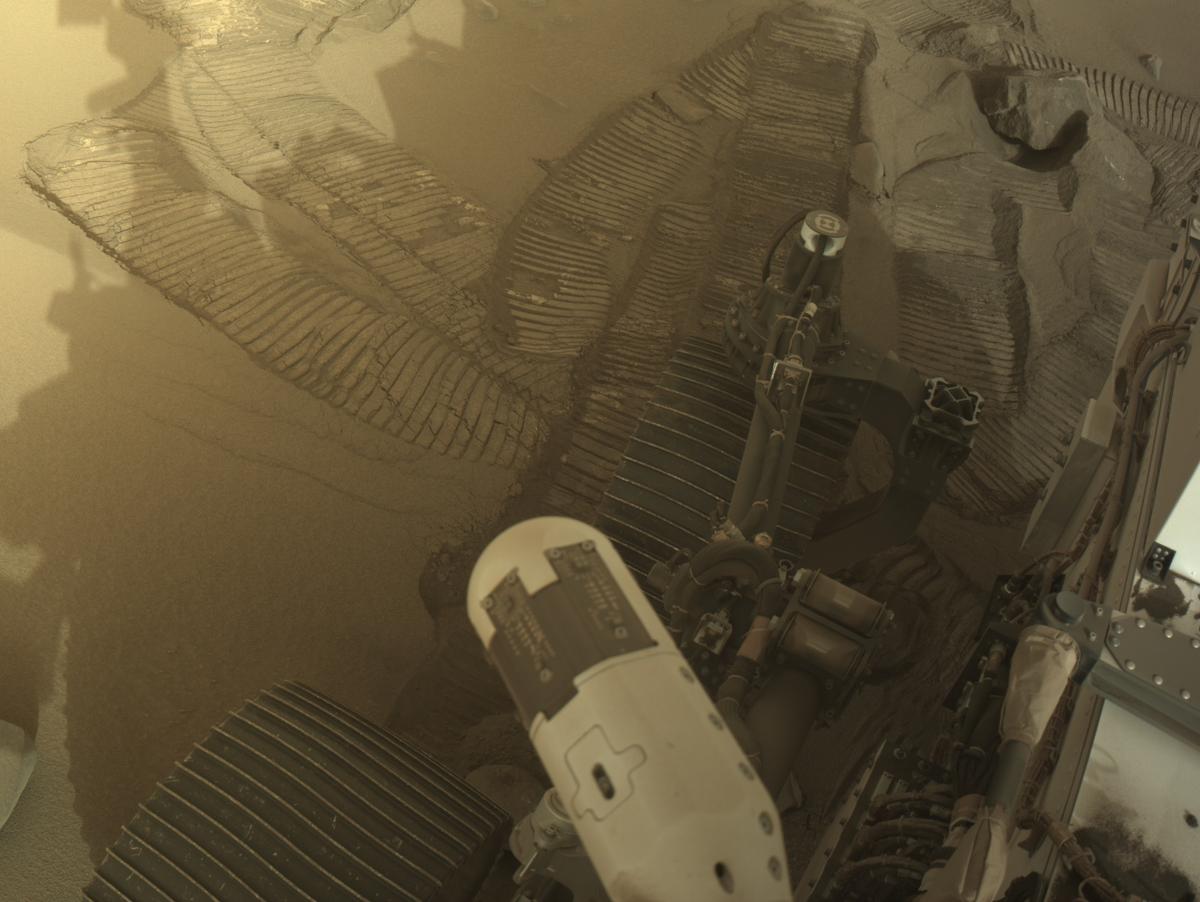 This image was taken by NAVCAM_LEFT onboard NASA's Mars rover Perseverance on Sol 1103