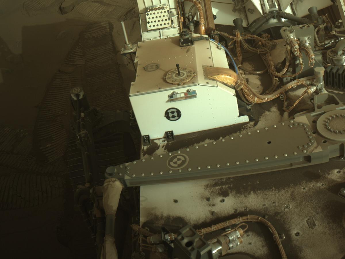 This image was taken by NAVCAM_RIGHT onboard NASA's Mars rover Perseverance on Sol 1103
