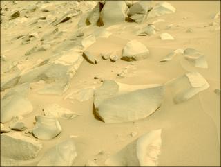 View image taken on Mars, Mars Perseverance Sol 1104: Left Navigation Camera (Navcam)