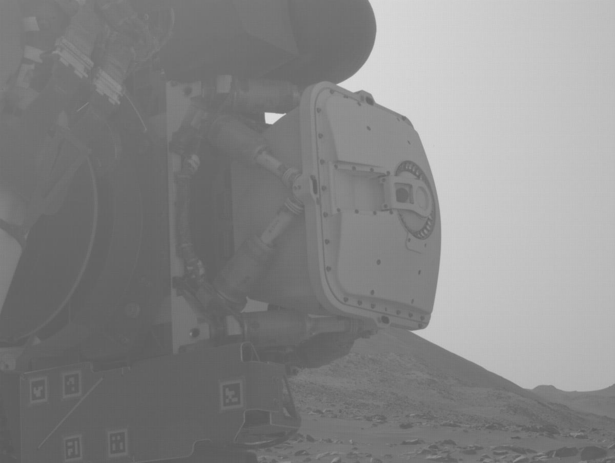 This image was taken by NAVCAM_LEFT onboard NASA's Mars rover Perseverance on Sol 1105