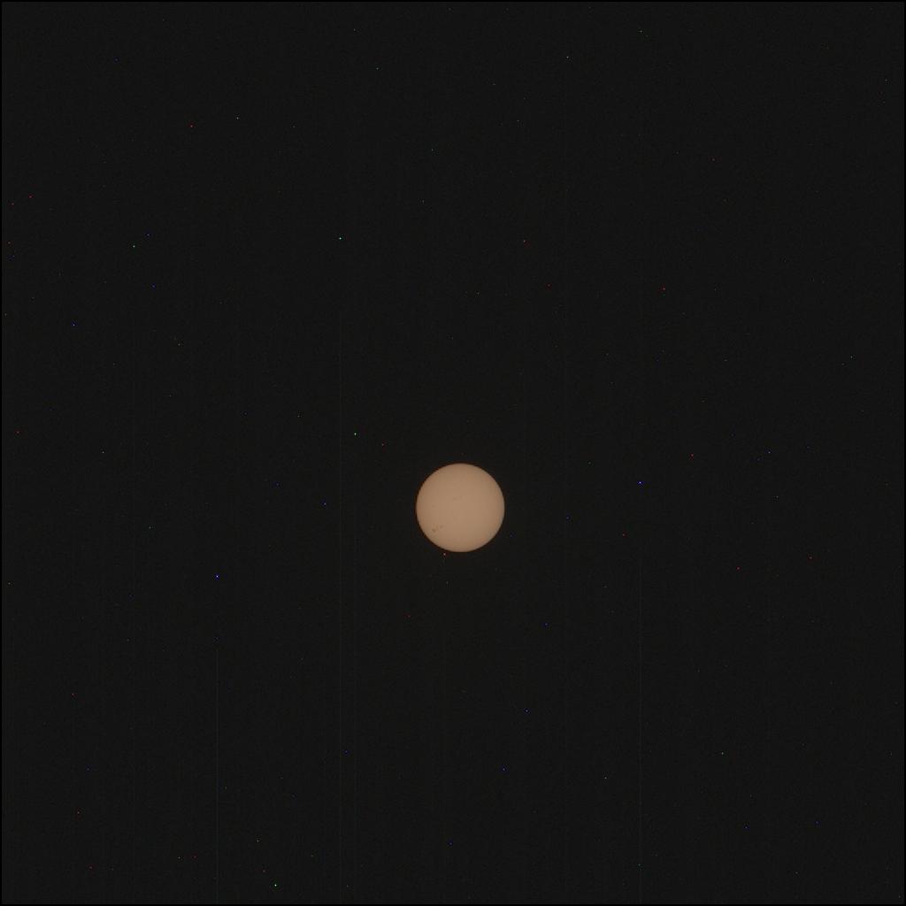 This image was taken by MCZ_LEFT onboard NASA's Mars rover Perseverance on Sol 1105