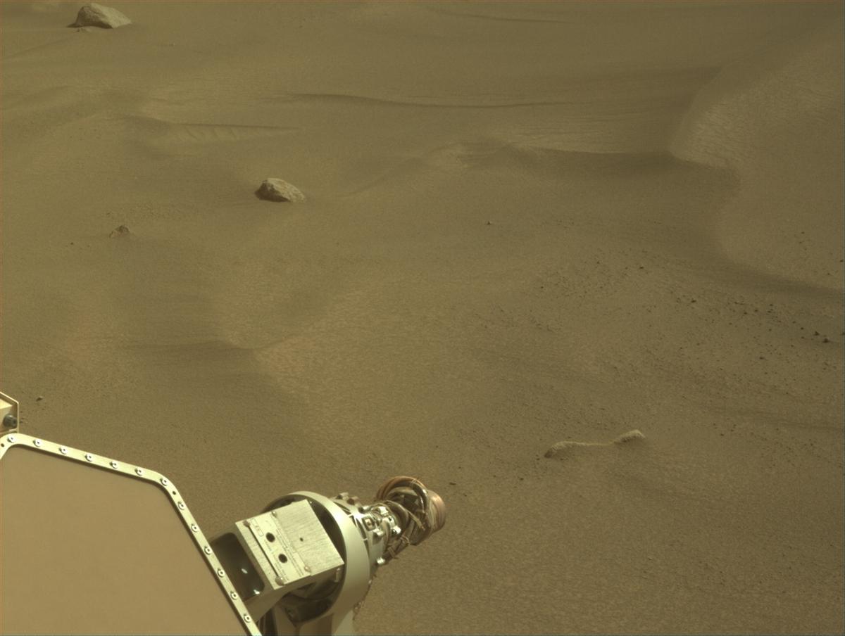 This image was taken by NAVCAM_LEFT onboard NASA's Mars rover Perseverance on Sol 1106