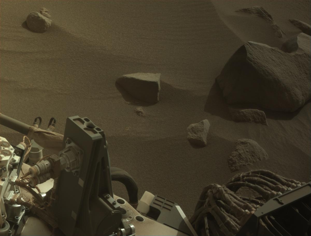 This image was taken by NAVCAM_LEFT onboard NASA's Mars rover Perseverance on Sol 1106