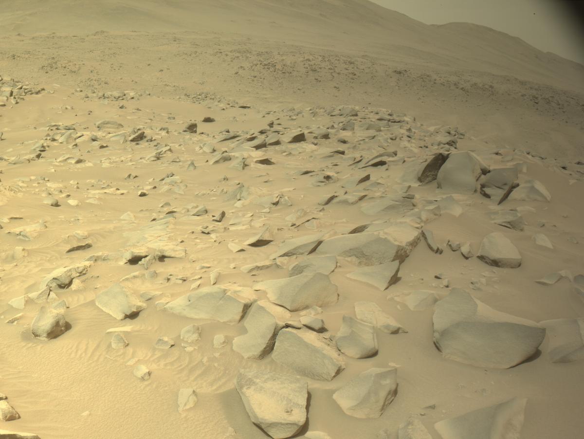 This image was taken by NAVCAM_RIGHT onboard NASA's Mars rover Perseverance on Sol 1107