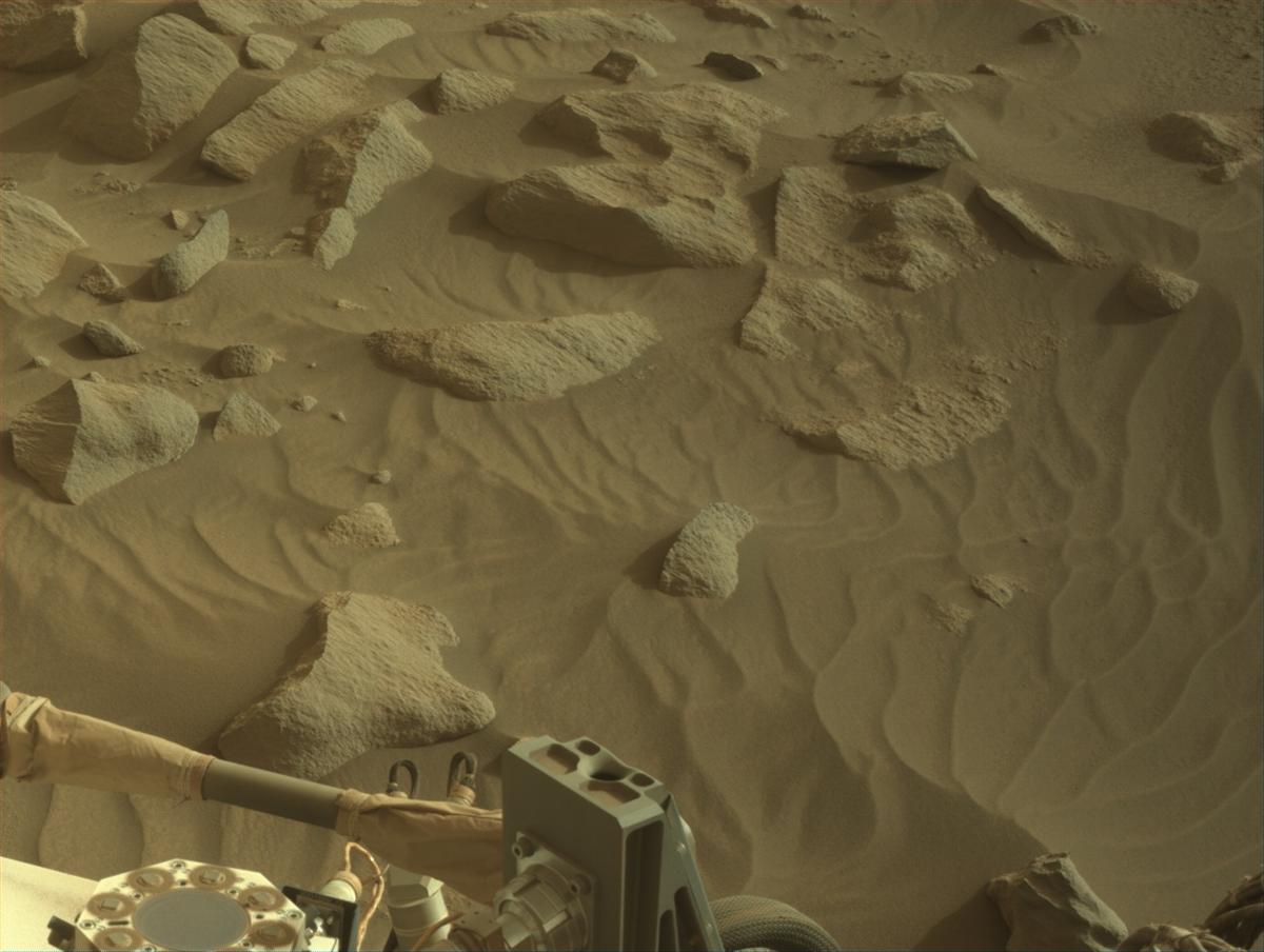 This image was taken by NAVCAM_LEFT onboard NASA's Mars rover Perseverance on Sol 1108