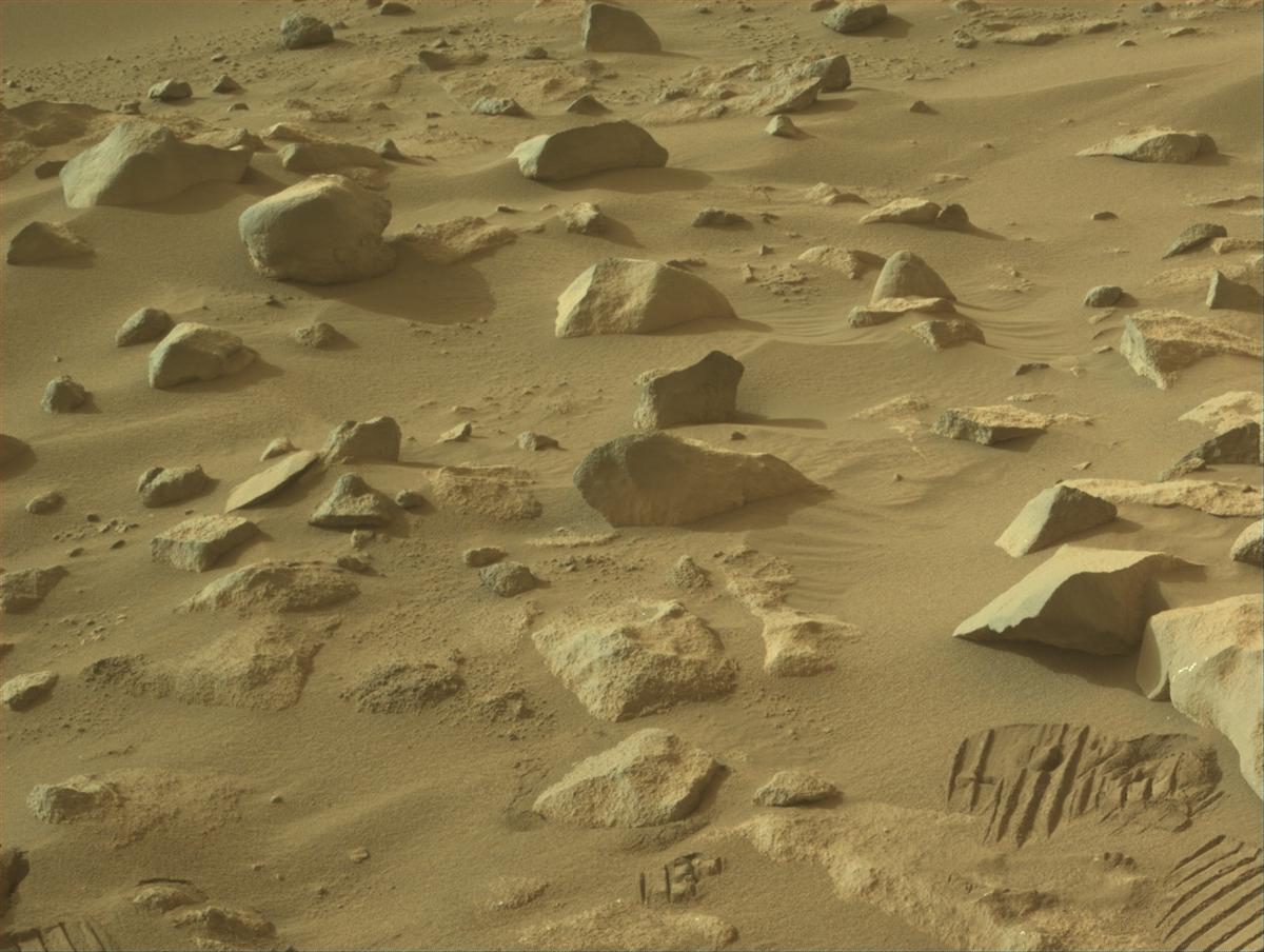 This image was taken by NAVCAM_LEFT onboard NASA's Mars rover Perseverance on Sol 1108