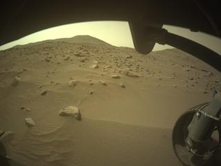 View image taken on Mars, Mars Perseverance Sol 1115: Front Right Hazard Avoidance Camera (Hazcam)