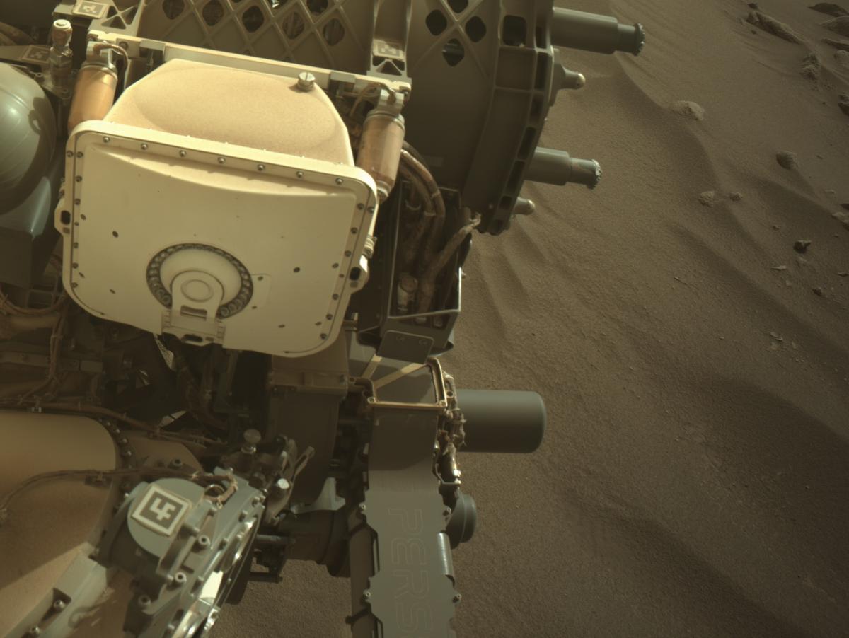 This image was taken by NAVCAM_RIGHT onboard NASA's Mars rover Perseverance on Sol 1116