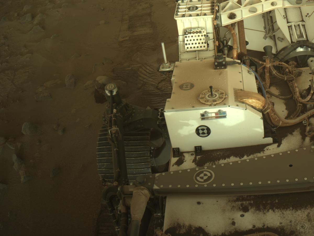 This image was taken by NAVCAM_RIGHT onboard NASA's Mars rover Perseverance on Sol 1116