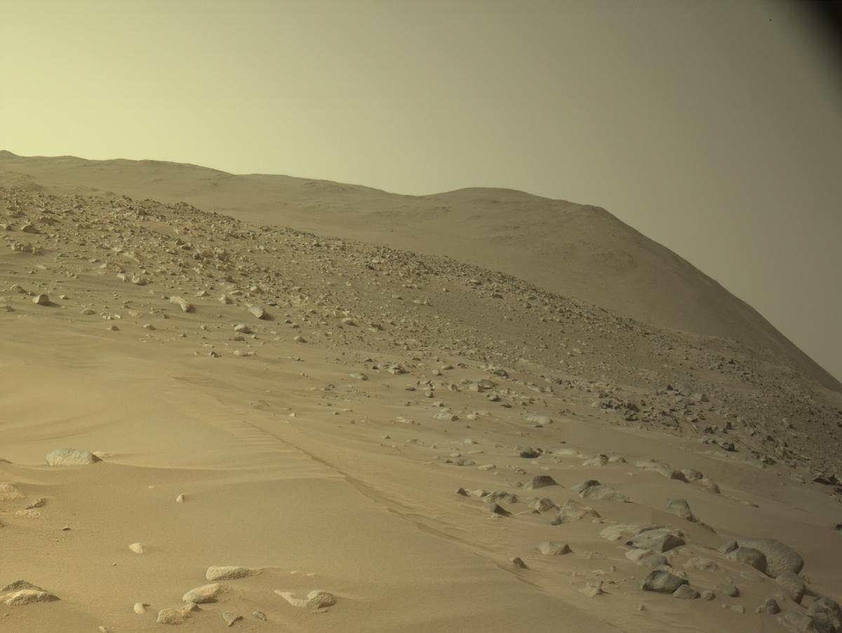 This image was taken by NAVCAM_RIGHT onboard NASA's Mars rover Perseverance on Sol 1117
