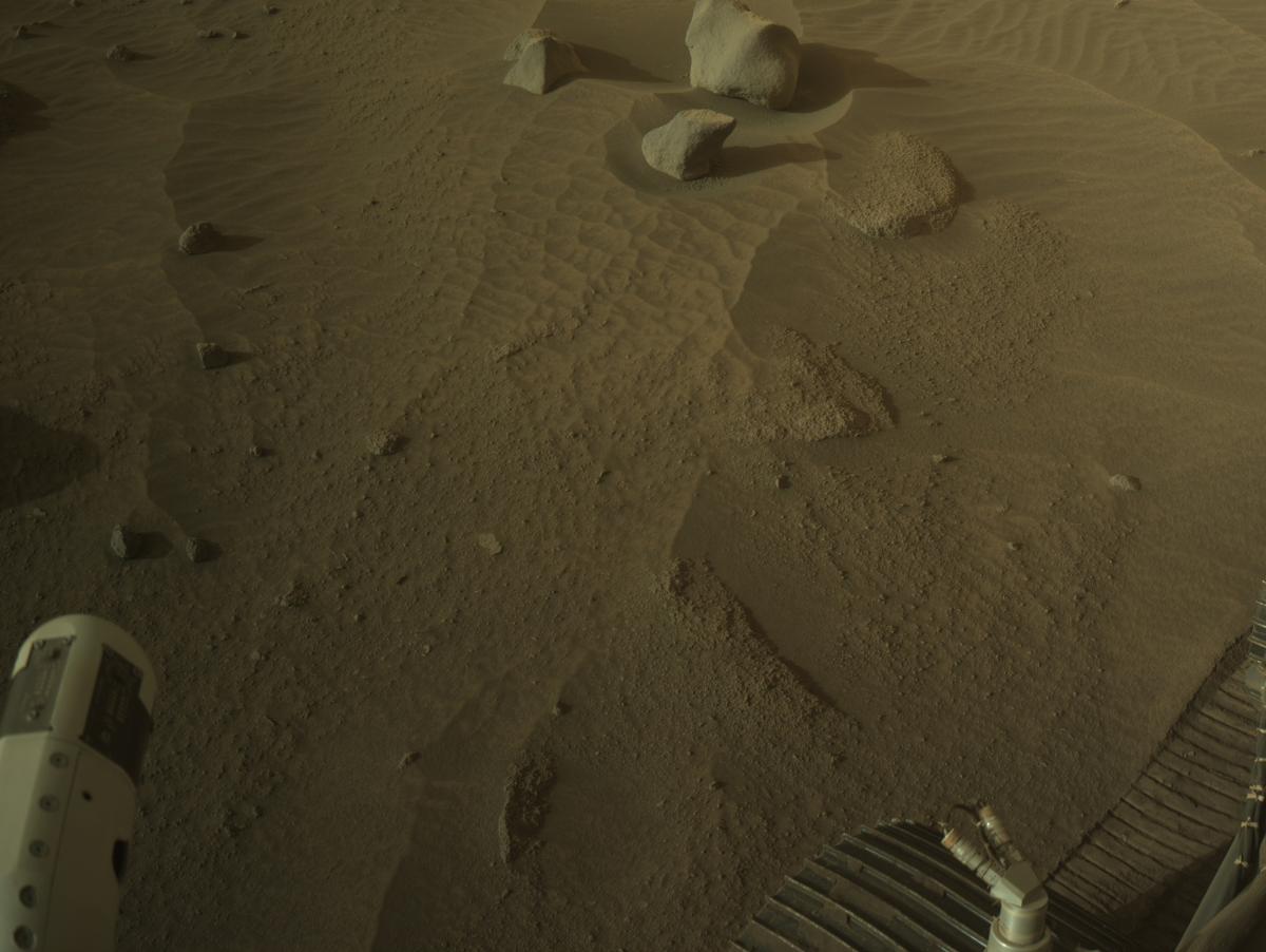 This image was taken by NAVCAM_RIGHT onboard NASA's Mars rover Perseverance on Sol 1117