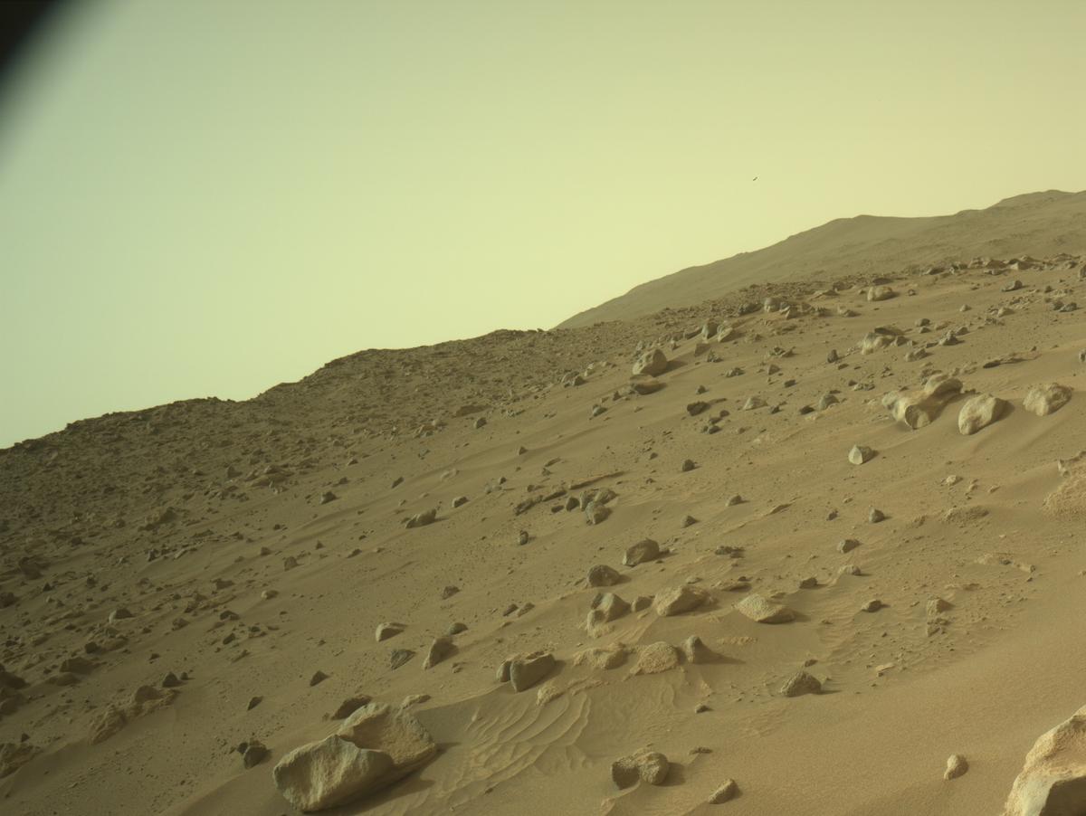 This image was taken by NAVCAM_LEFT onboard NASA's Mars rover Perseverance on Sol 1118