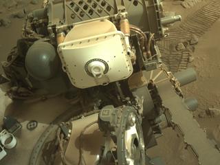 View image taken on Mars, Mars Perseverance Sol 1118: Right Navigation Camera (Navcam)