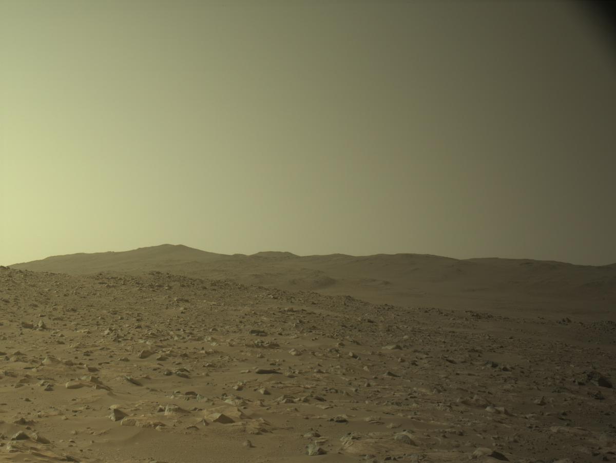 This image was taken by NAVCAM_LEFT onboard NASA's Mars rover Perseverance on Sol 1119